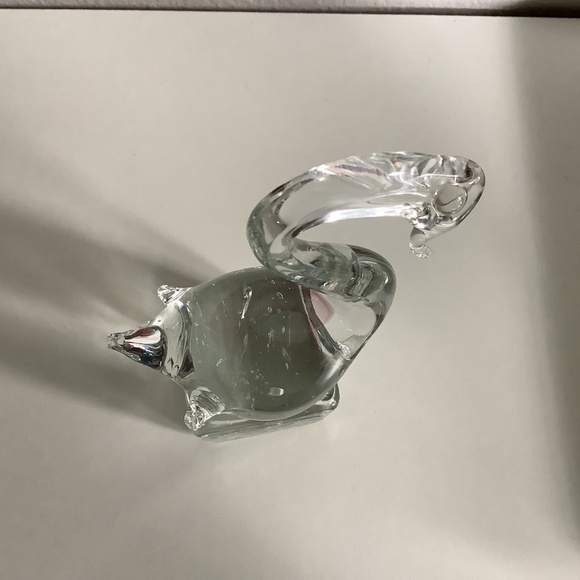 Vintage Arte Murano ICET Swan Figurine Blown Glass Paperweight Venezuela - Picture 7 of 12